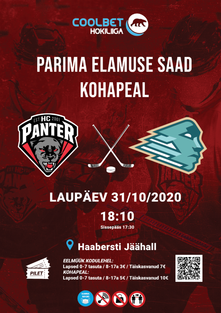 HC PANTER VS HC EVEREST KOHTLA-JÄRVE