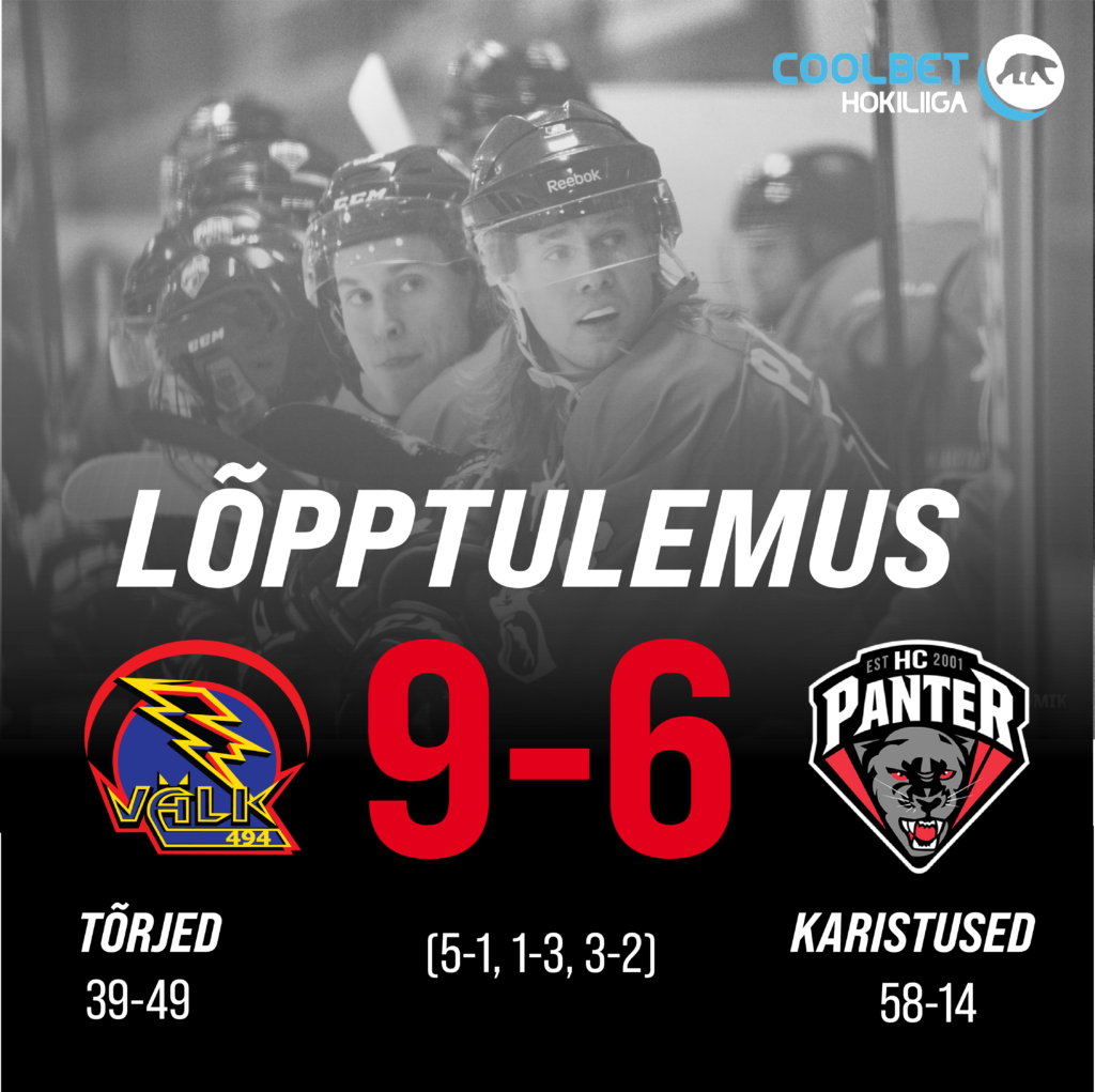 Tartu Välk alistas HC Panteri ja lõppseisuks jäi 9-6