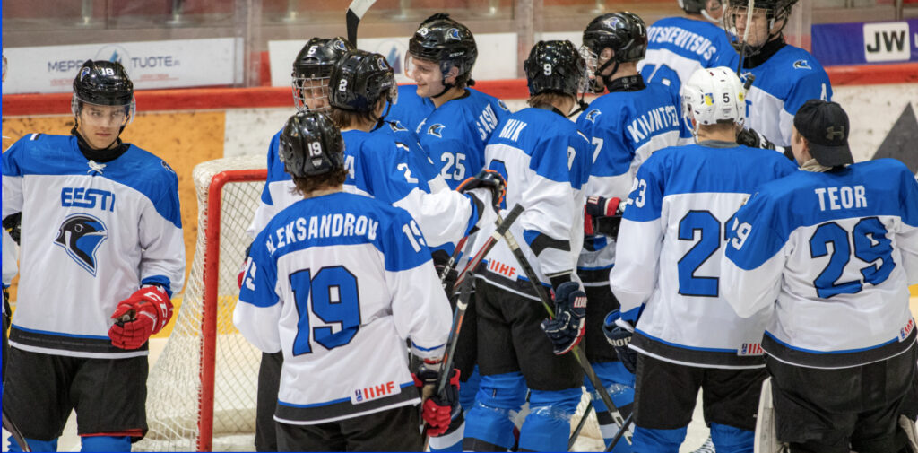 HC Pantri mängijad Eesti U20 koondise sügiseses laagris