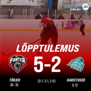 HC Panter võttis ihaldatud võidu HC Everesti üle