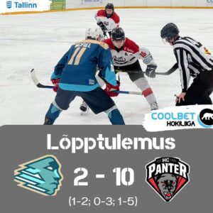 HC Panter tõusis Coolbet hokiliiga liidriks