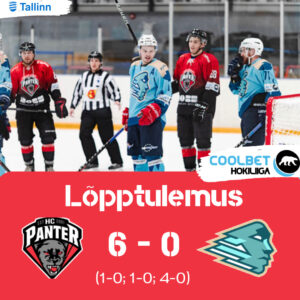 Coolbeti hokiliiga põhihooaeg lõppes HC Panter meeskonnale võiduga!