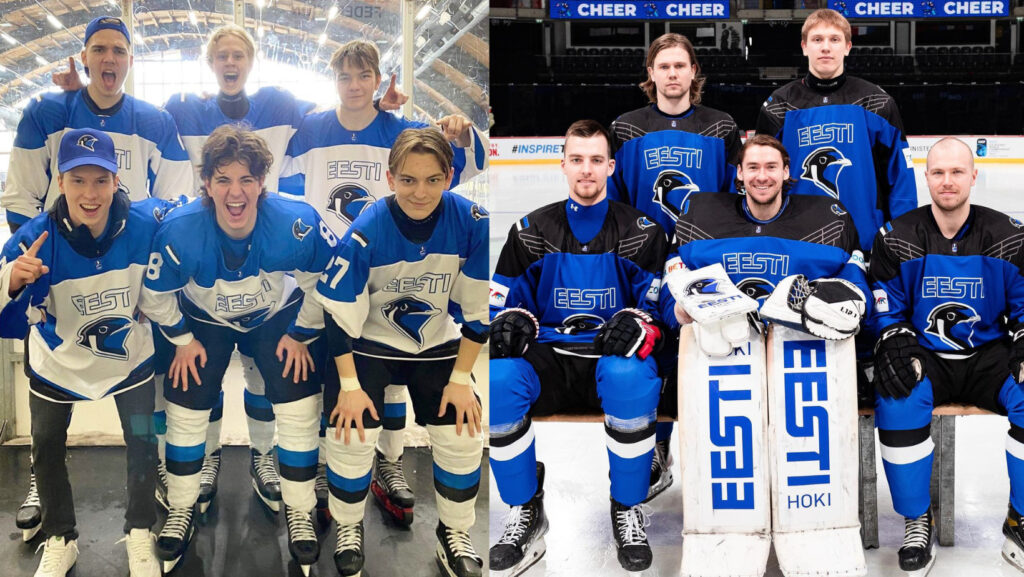 HC Panter mängijad Eesti U18 ja meeste koondises