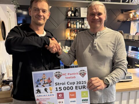 Stroi Cup 2025 kogus HC Panteri toetuseks 15 000 eurot