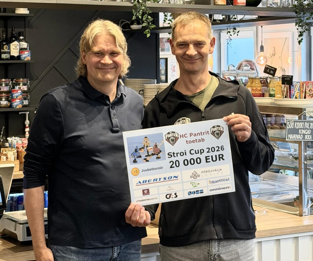 Stroi Cup 2026 kogus HC Panter toetuseks 20 000 eurot